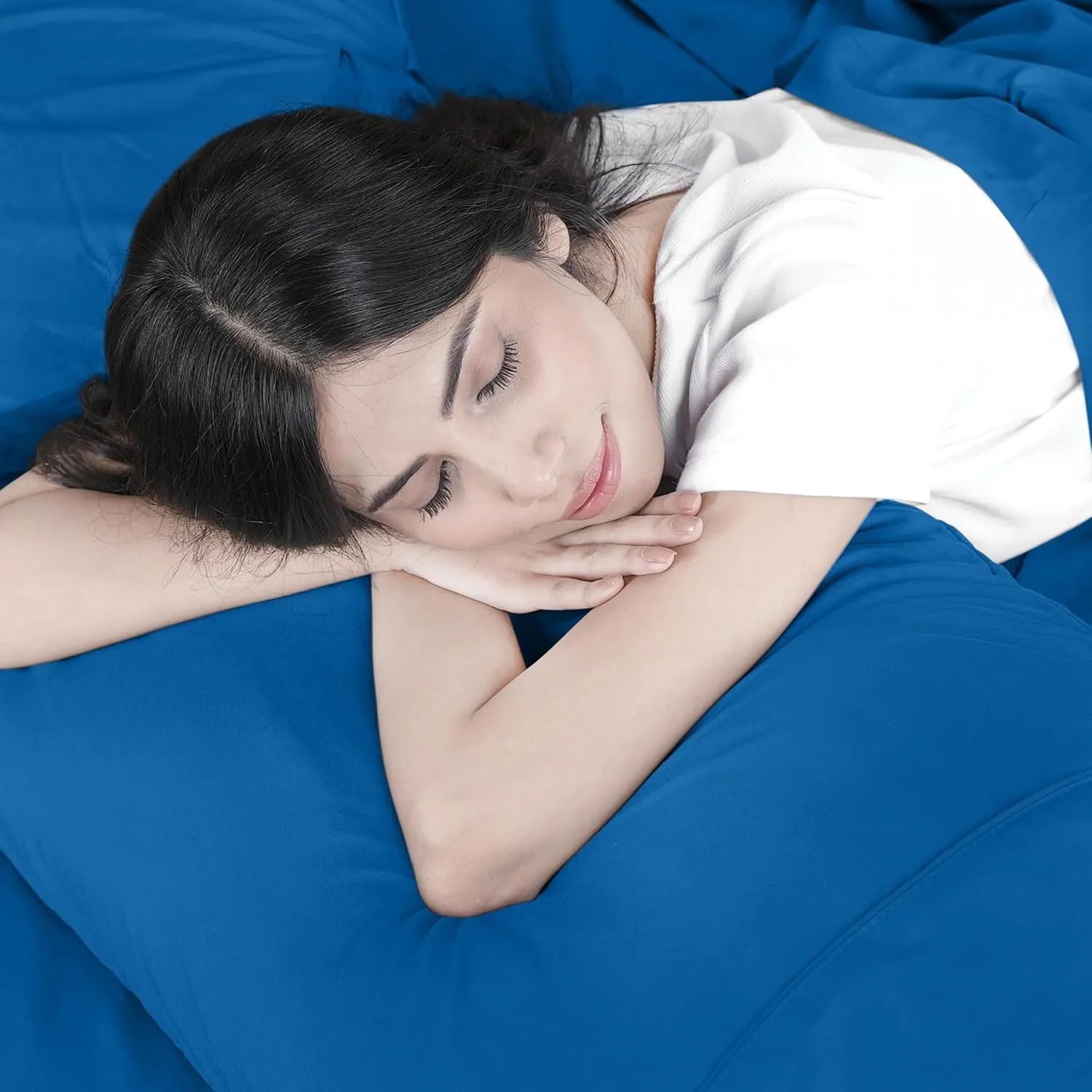 Utopia Bedding Twin Sheet Set – 3 Piece Bed Sheets for Twin Size Bed, Soft and Breathable Microfiber, Includes 1 Fitted Sheet, 1 Flat Sheet and 1 Pillowcase (Dusk Blue)