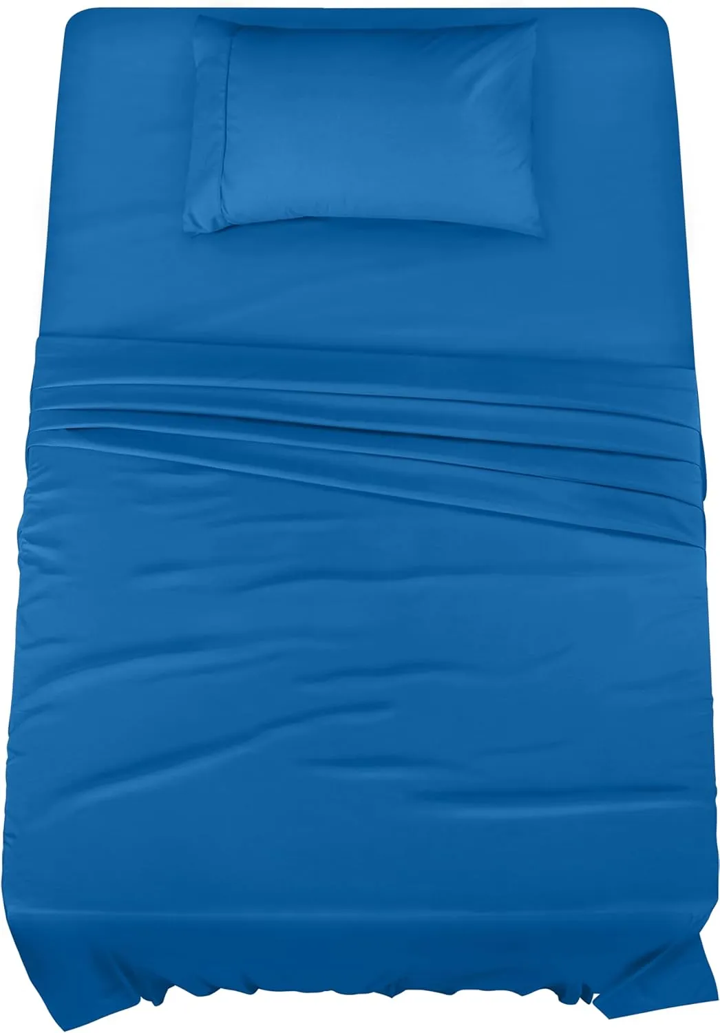Utopia Bedding Twin Sheet Set – 3 Piece Bed Sheets for Twin Size Bed, Soft and Breathable Microfiber, Includes 1 Fitted Sheet, 1 Flat Sheet and 1 Pillowcase (Dusk Blue)