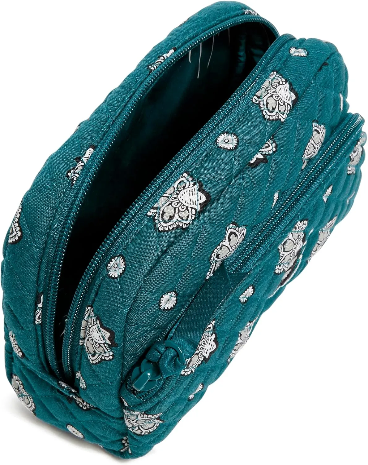 Vera Bradley Women's Cotton NFL Medium Cosmetic Makeup Organizer Bag (Multiple Teams Available)
