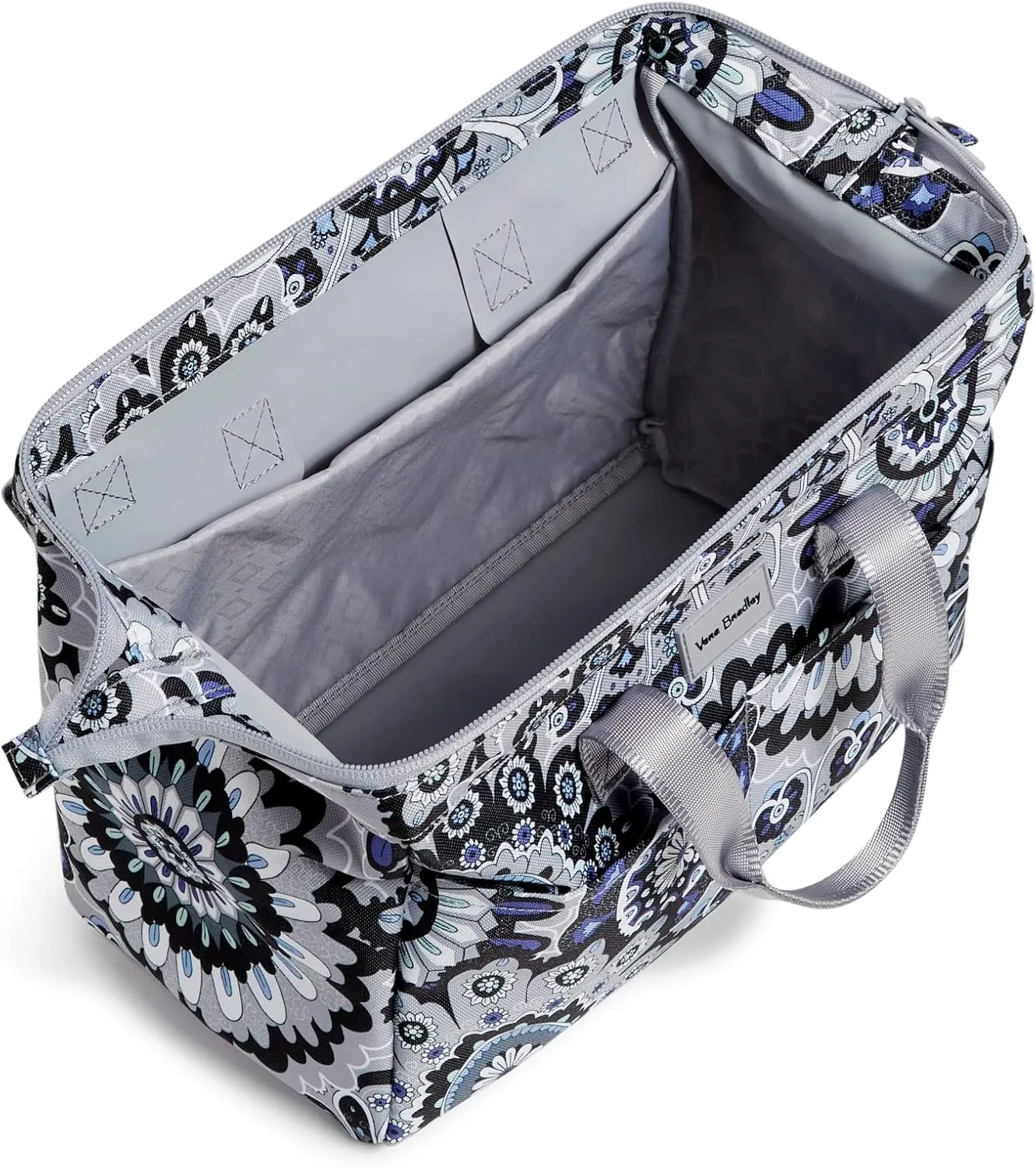 Vera Bradley Women's Recycled Lighten Up ReActive Bag Organizer, Tranquil Medallion, One Size