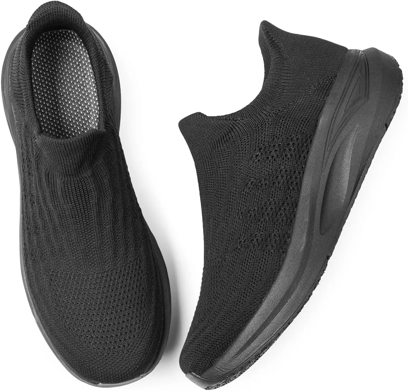 vibdiv Slip-on Walking Shoes Women Barefoot Barefoot Sock Sneakers Flat Casual Lightweight Comfortable Breathable Laceless