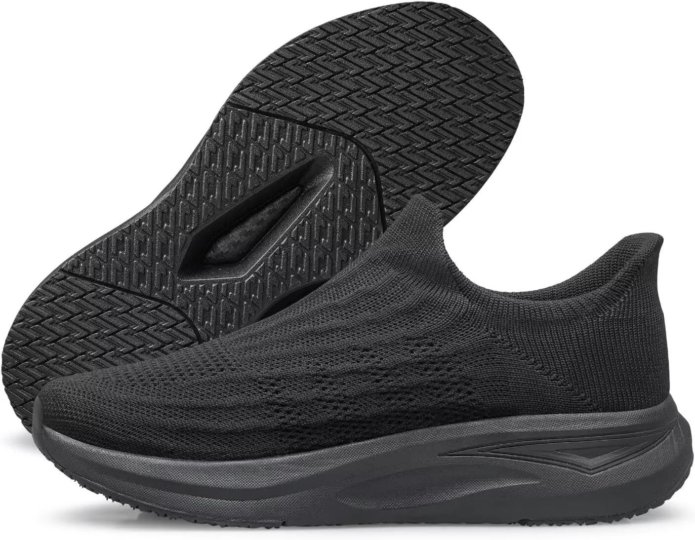 vibdiv Slip-on Walking Shoes Women Barefoot Barefoot Sock Sneakers Flat Casual Lightweight Comfortable Breathable Laceless