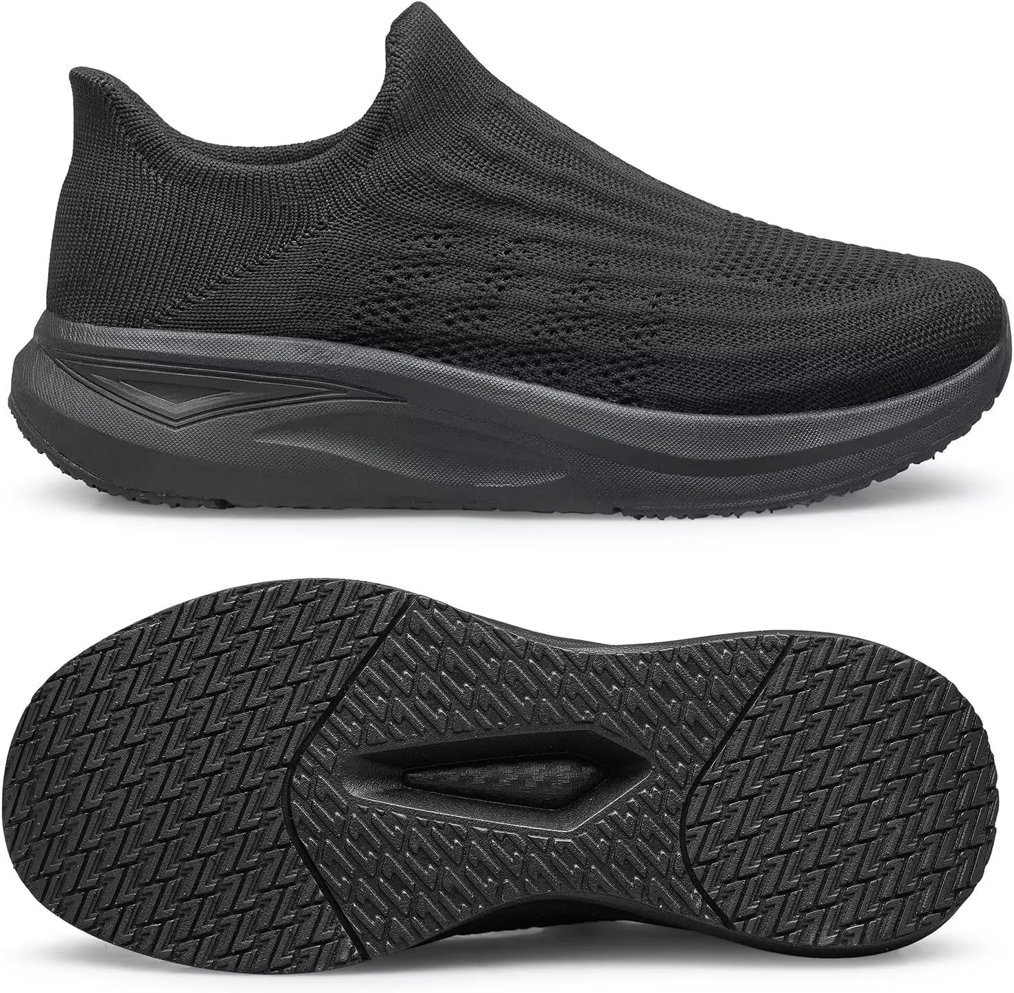 vibdiv Slip-on Walking Shoes Women Barefoot Barefoot Sock Sneakers Flat Casual Lightweight Comfortable Breathable Laceless