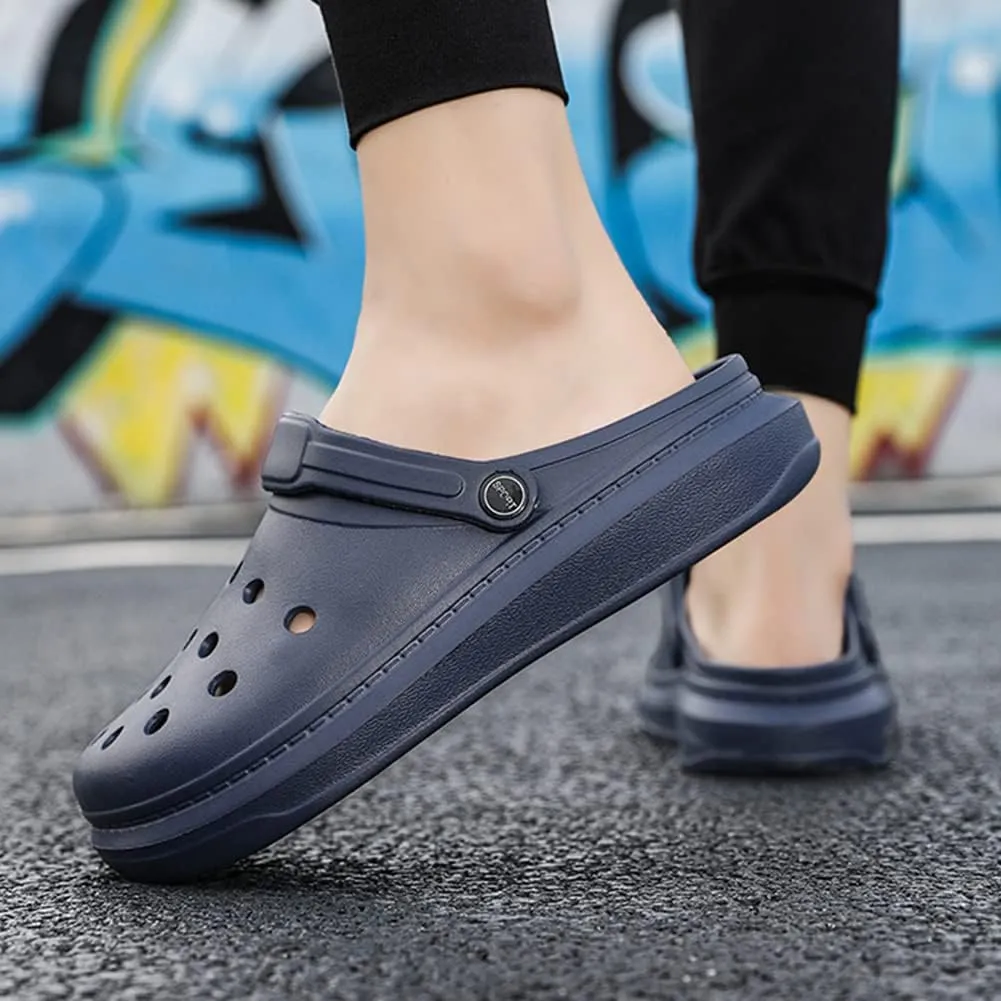 VONMAY Womens Mens Clogs Breathable Summer Beach Sandals Adjustable Slide Garden Shoes Slippers Nonslip