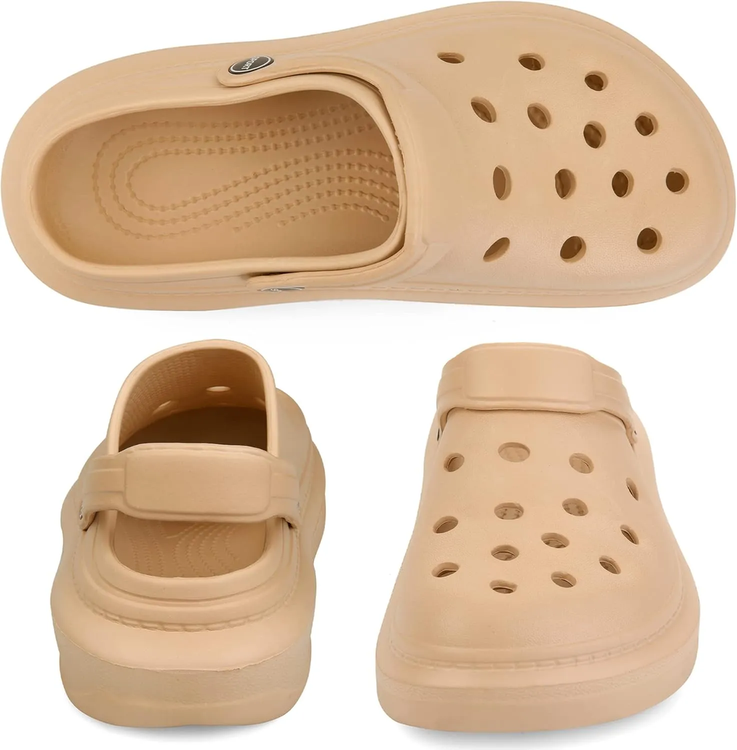 VONMAY Womens Mens Clogs Breathable Summer Beach Sandals Adjustable Slide Garden Shoes Slippers Nonslip