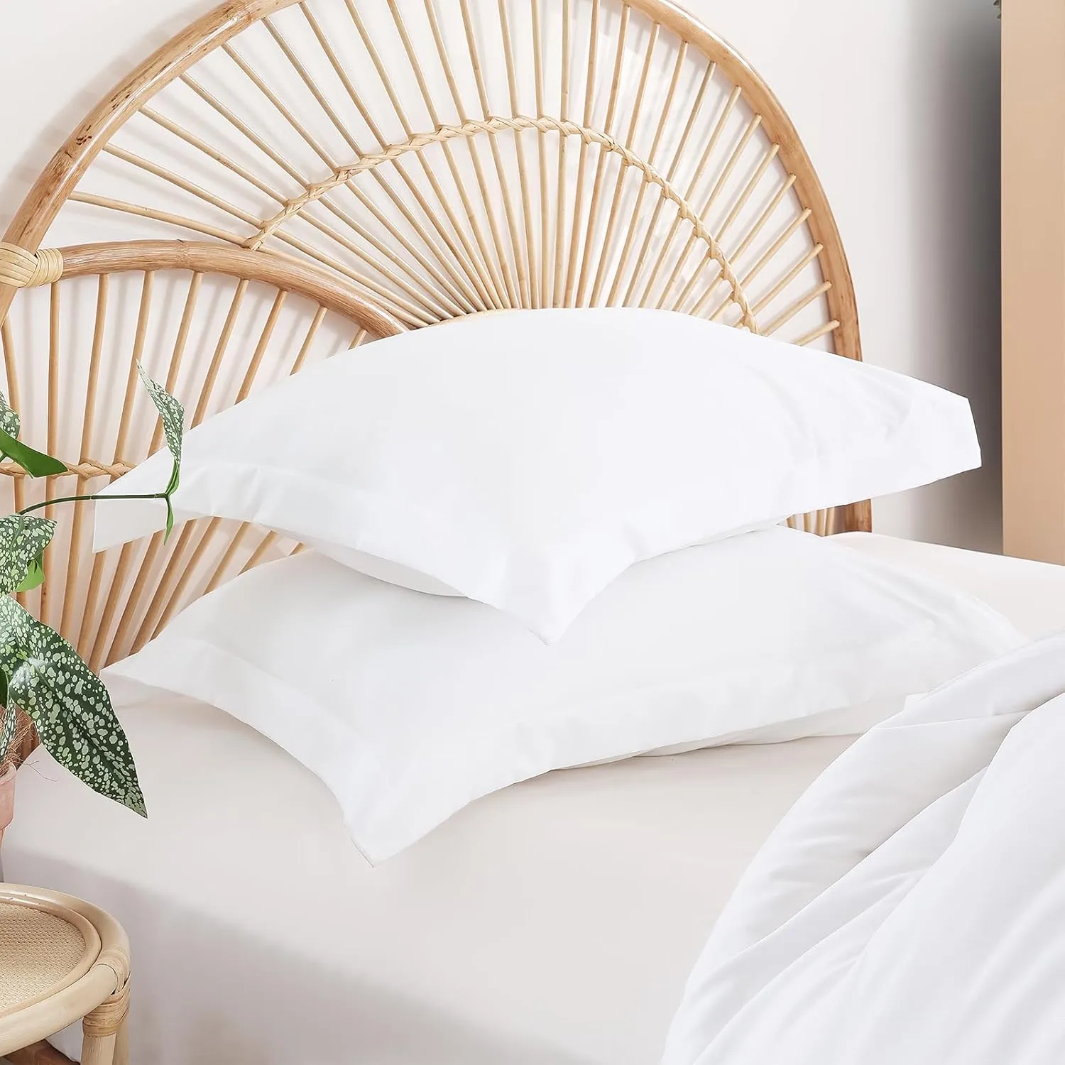 weigelia Queen Comforter Set White Comforter Set Queen 7 Pieces Bed in a Bag Queen Size Bedding Set with Fitted Sheets, Flat Sheets, Pillow Shams and Pillowcases