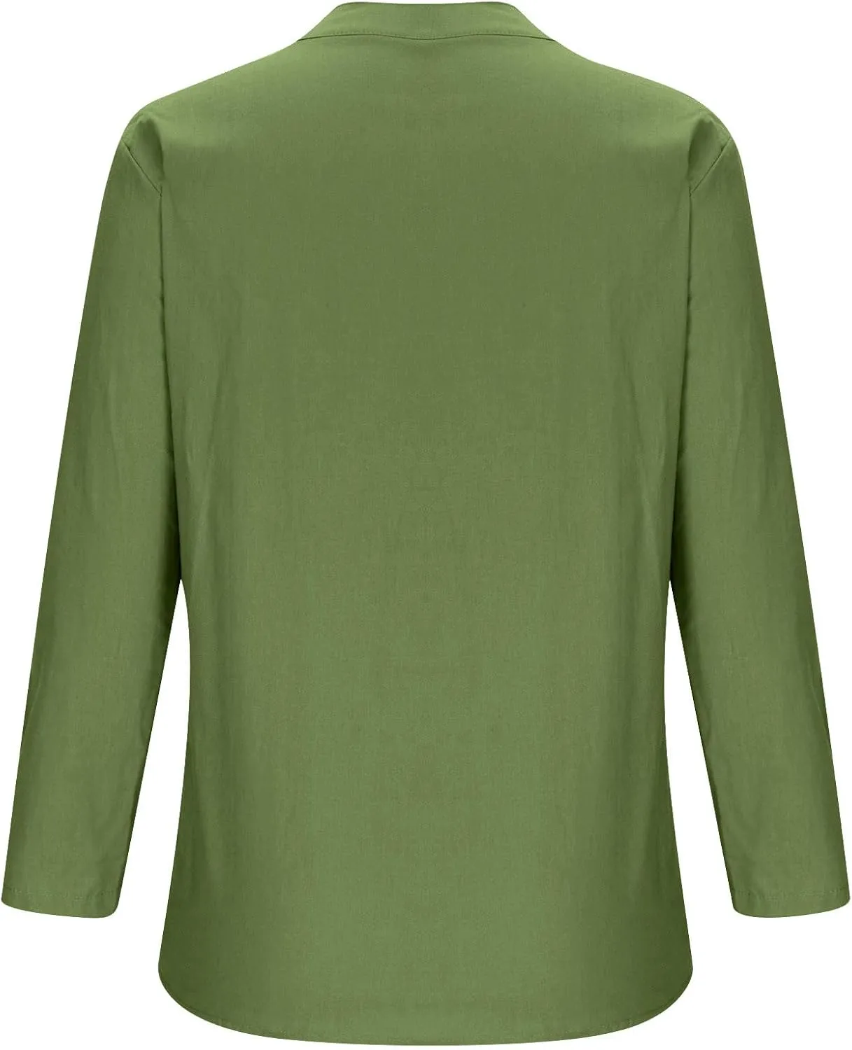 Women Button Down Collar Shirt Plain Short Sleeve Linen Summer Casual Lightweight Blouses Top Loose Tee Shirts