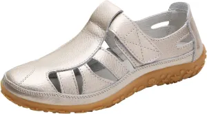 Women Wedge Closed Toe Sandals Wide Width Vintage Rubber Soft Sole Dressy Platform Running Walking Athletic Sport Clog