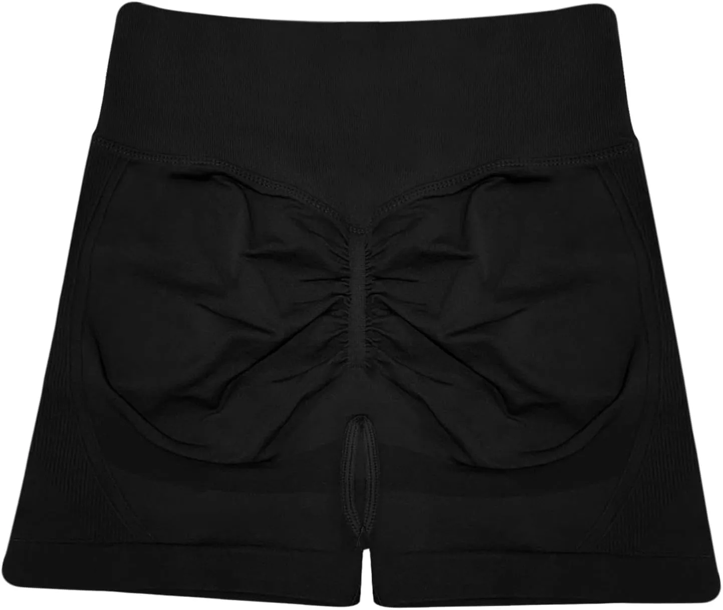 Women Workout Impact Shorts Women Butt Lifting Shorts Pockets High Waisted Biker Anti Active Exercise Fitness Shorts
