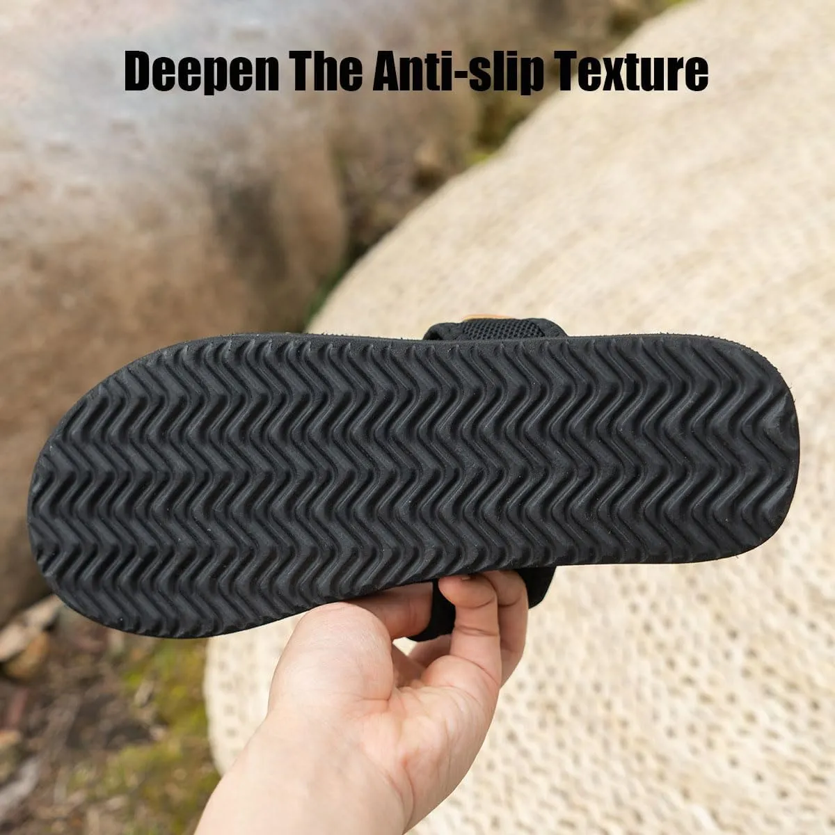 Women's Comfortable Breathable Mesh Flip Flops, Brahusd Orthopedic Hollow Toe Loop Slippers, Summer Casual Flat Sandals Slide
