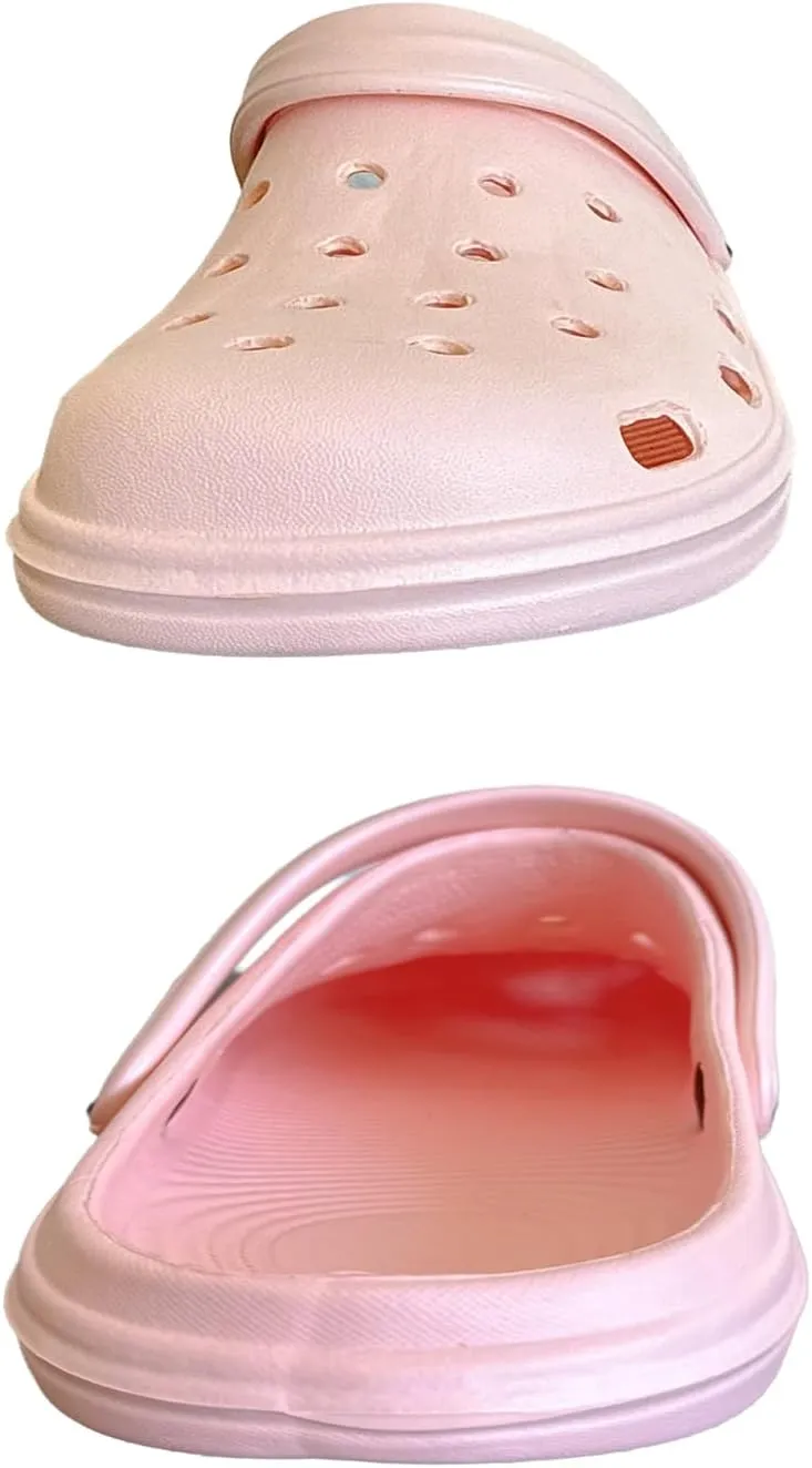 Womens Mens Garden Clogs Sandals Women Slide Sandals Mens Sandals Lightweight Beach Shoes Waterproof Indoor&Outdoor Slippers Breathable Slip-on Slides for Men & Women