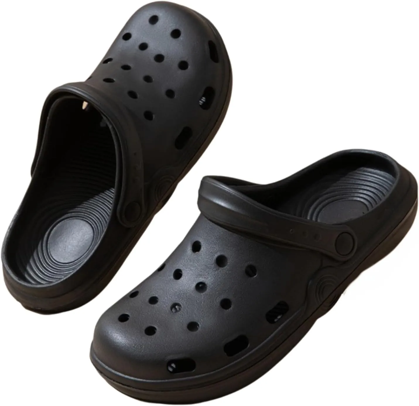 Womens Mens Garden Clogs Sandals Women Slide Sandals Mens Sandals Lightweight Beach Shoes Waterproof Indoor&Outdoor Slippers Breathable Slip-on Slides for Men & Women