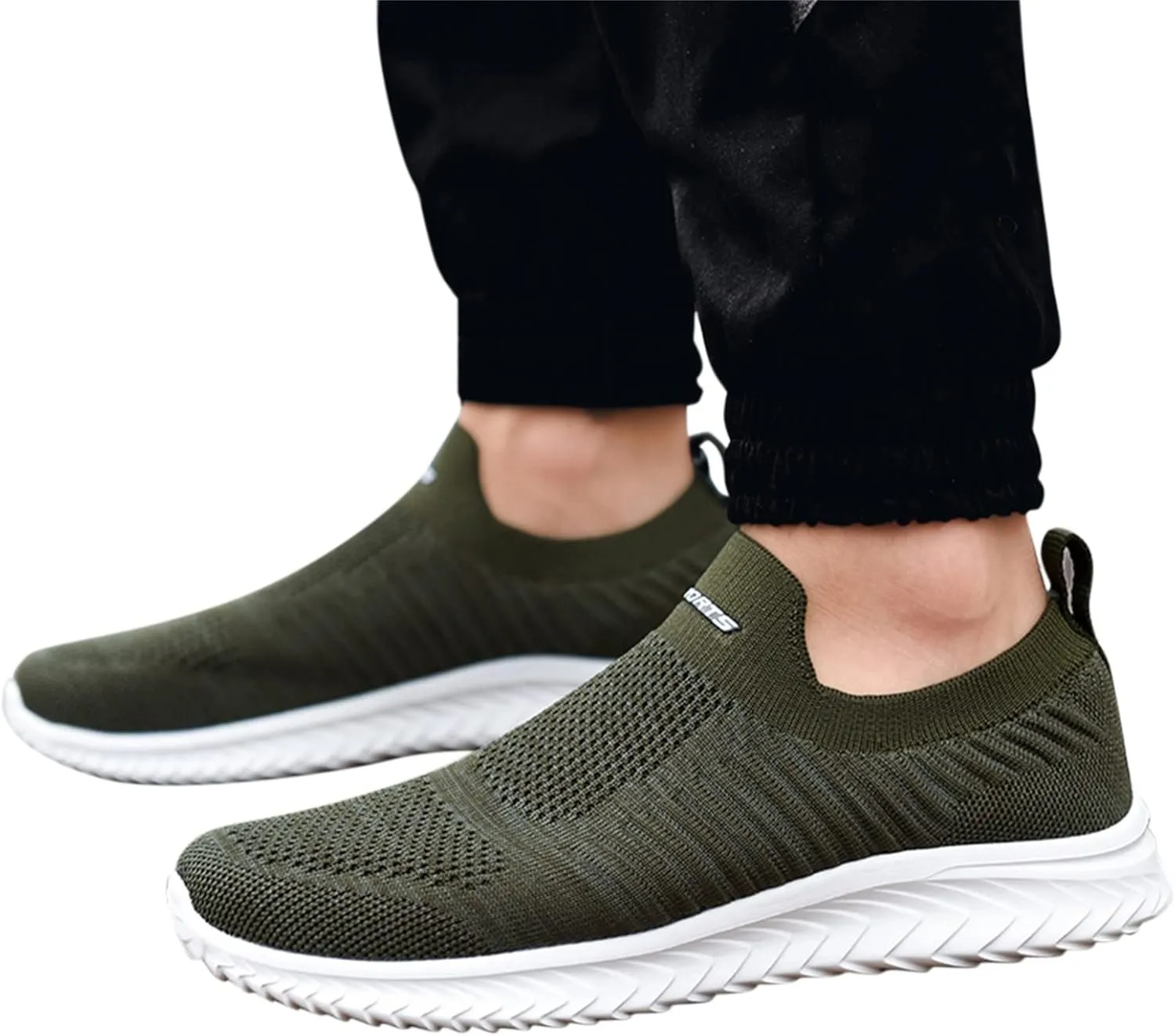 Womens Non Slip Work Shoes Slip On Water Resistant Running Shoes for Women Walking Casual Dress Shoes Shoes Sneakers White Tennis Shoe Cross Trainer Shoe