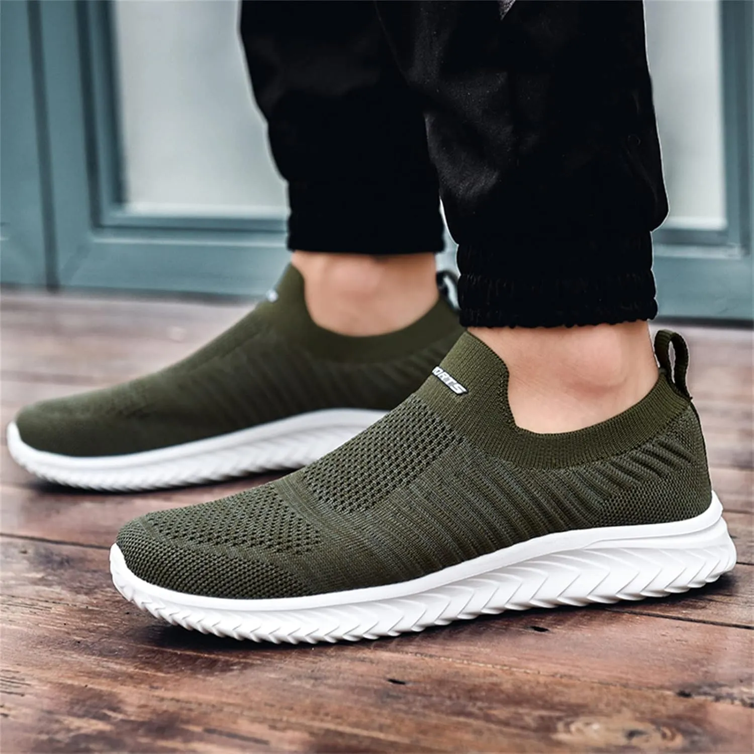 Womens Non Slip Work Shoes Slip On Water Resistant Running Shoes for Women Walking Casual Dress Shoes Shoes Sneakers White Tennis Shoe Cross Trainer Shoe