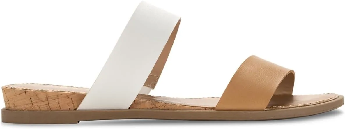 Womens Open Toe Slide Sandals