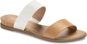 Womens Open Toe Slide Sandals