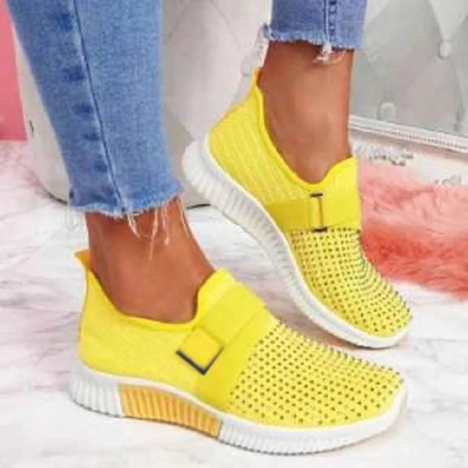 Women's Sneakers Athletic Sport Running Tennis Walking Shoes Mens Tennis Shoes Comfort Casual Shoes Slip On High Top Sneakers Steel Toe Tennis Shoe Cross Trainer Shoe