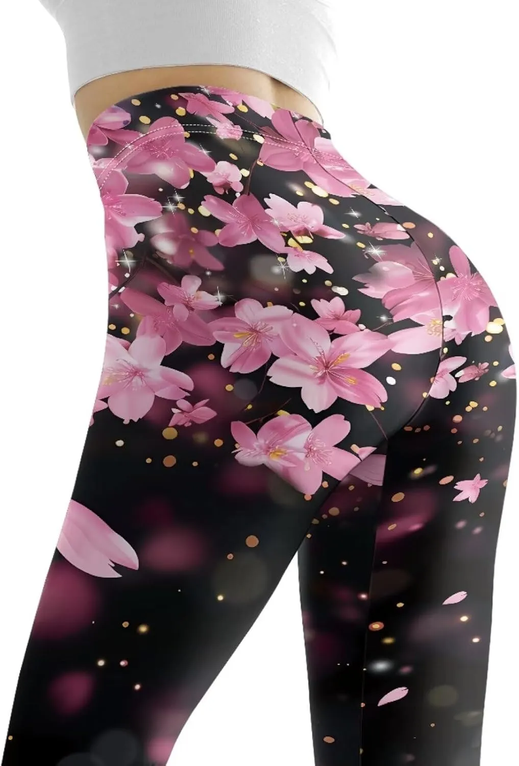 Women's Yoga Pants Workout Joggers Full Length High Waist Leggings