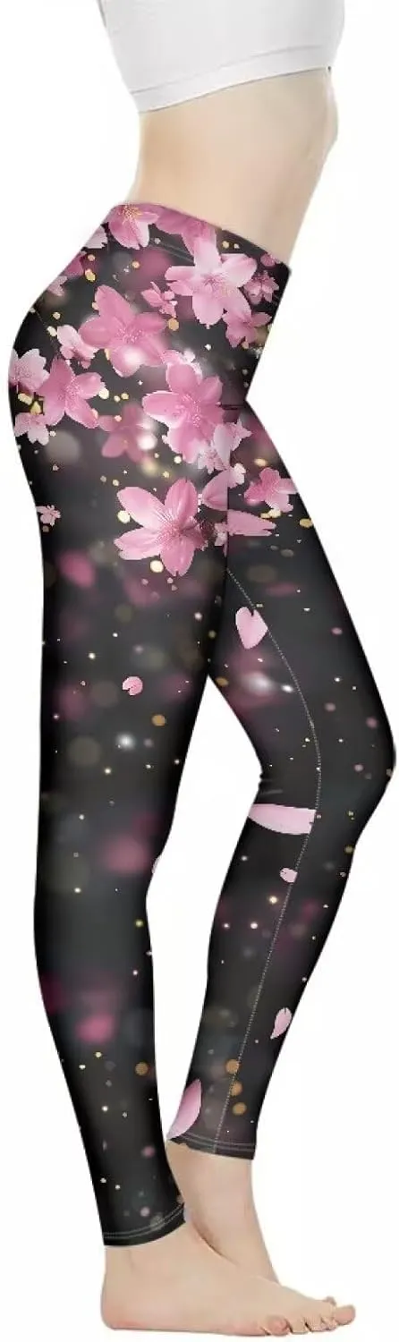 Women's Yoga Pants Workout Joggers Full Length High Waist Leggings