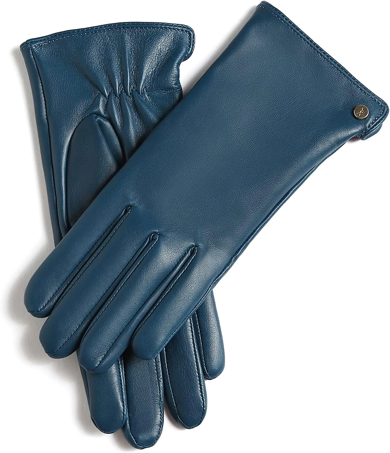 YISEVEN Women's Winter Dress Leather Gloves Touchscreen Wool Lined Flat Design